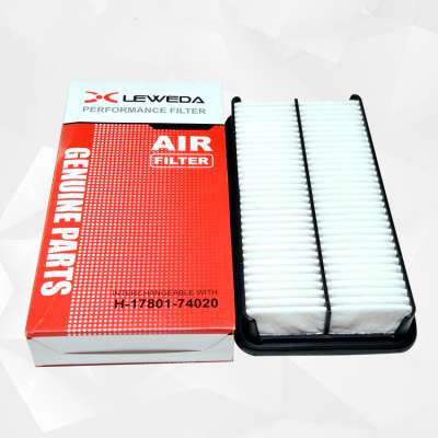 universal air filter cheap air filters car price 17801-74020